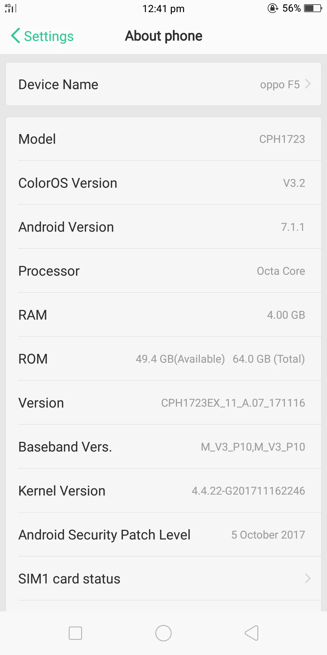 Oppo  F5 4/64 orignal - photo 2