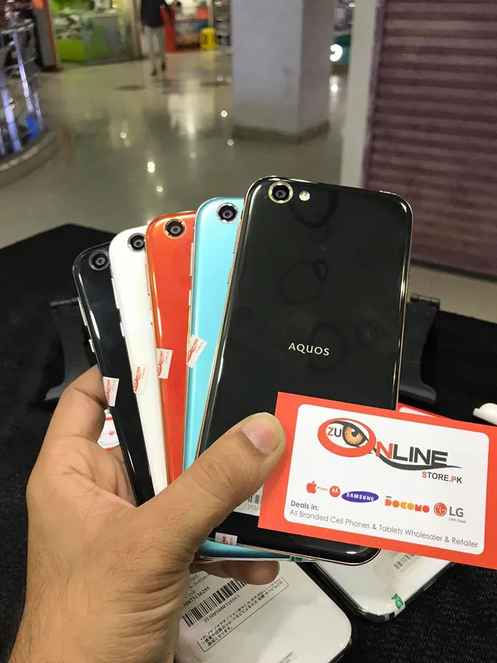 AQUOS SHARP R 605SH PUBG FULL HD FBR TAX PAID PTA APPROVE - photo 1