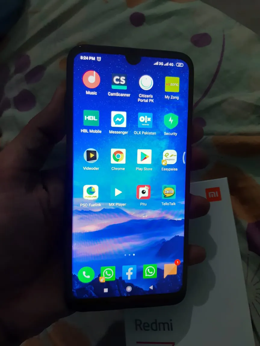 Redmi 7 just box open (3gb 32gb) - photo 1