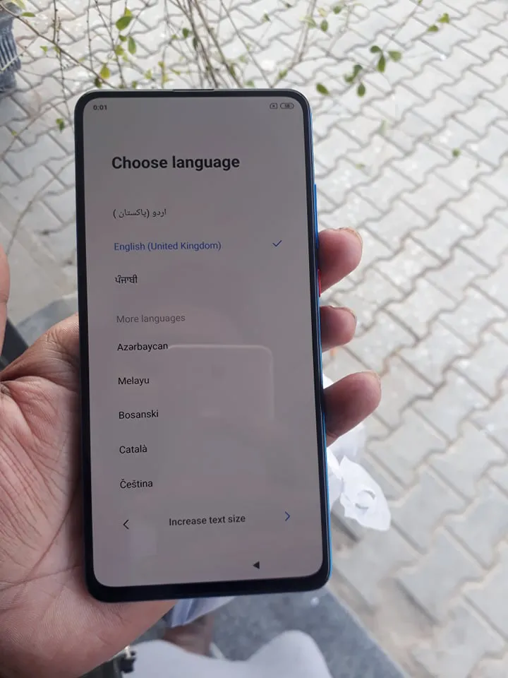 Xiaomi MI 9T pta approved just box opened new - photo 3