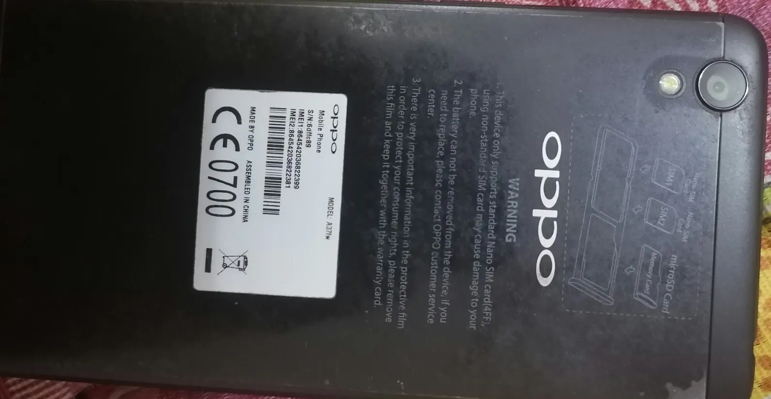 Oppo A37fw - photo 1