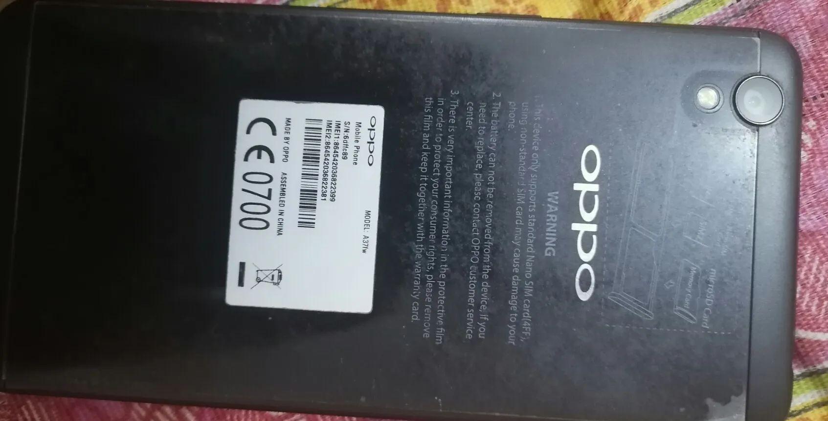 Oppo A37fw - photo 1