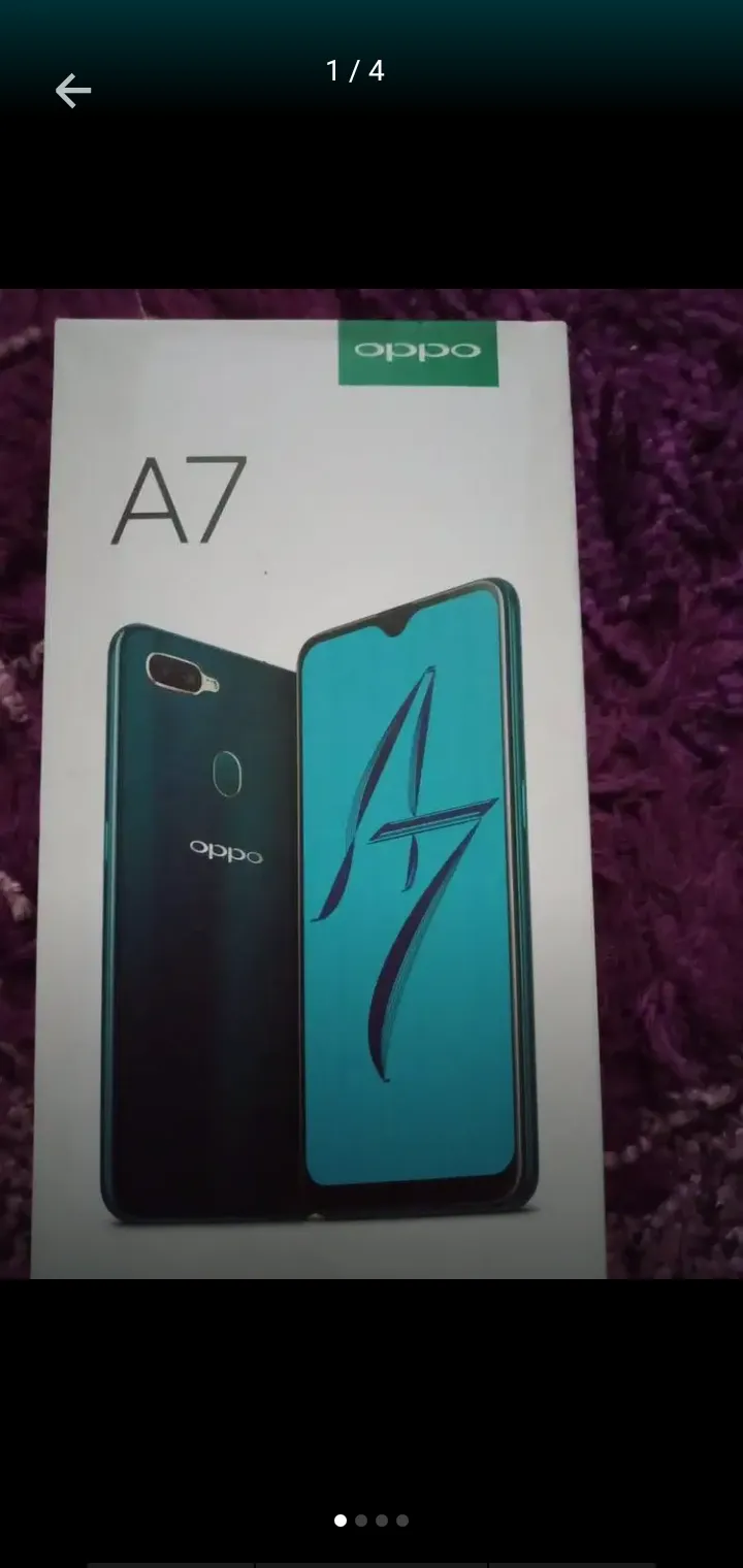 Oppo A7 good condition - photo 1