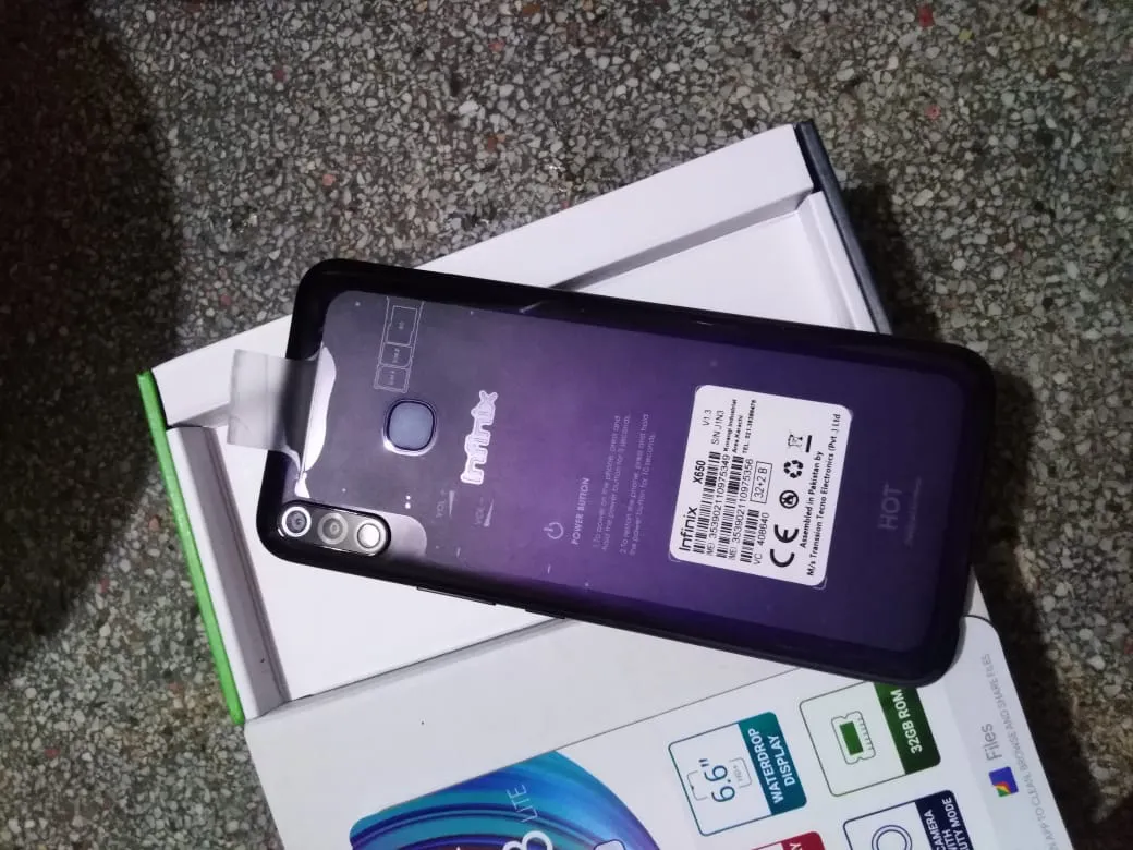 infinix hot 8 only 3 days use - photo 1