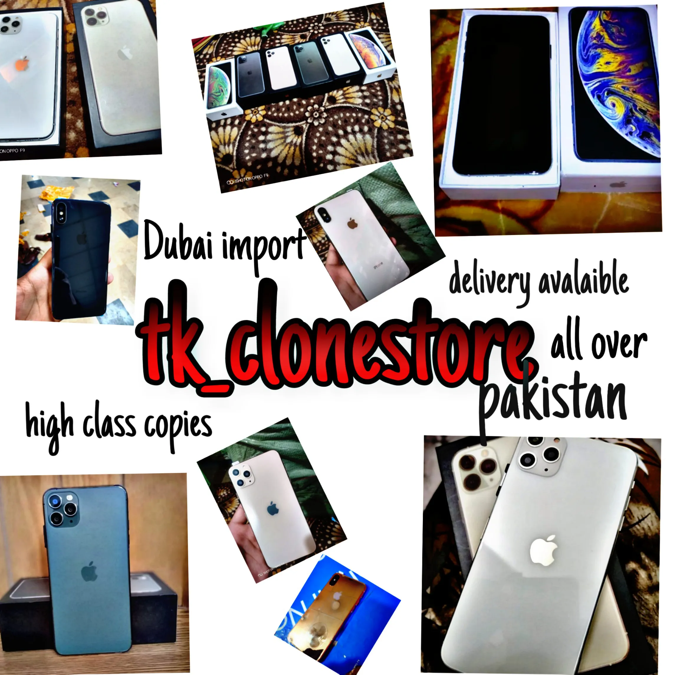 Iphone 11 pro max high class Dubai import copy - photo 1