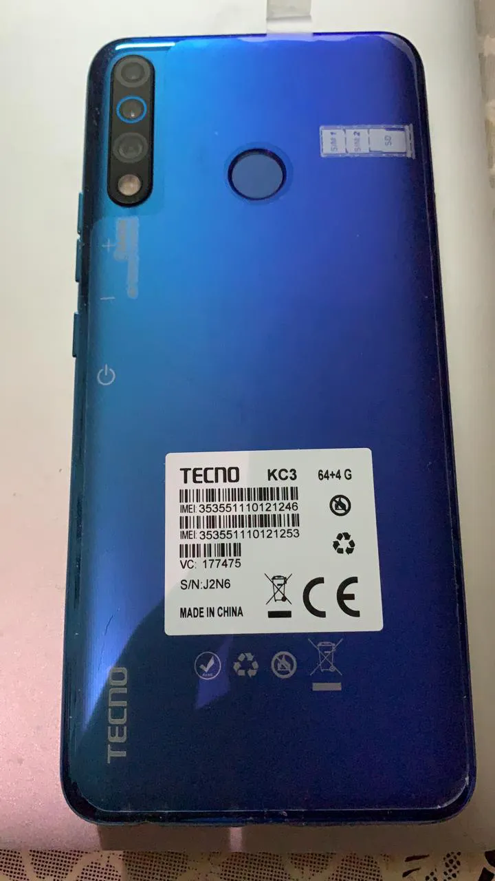 Techno Camon 12 Air 4GB 64gb - photo 1