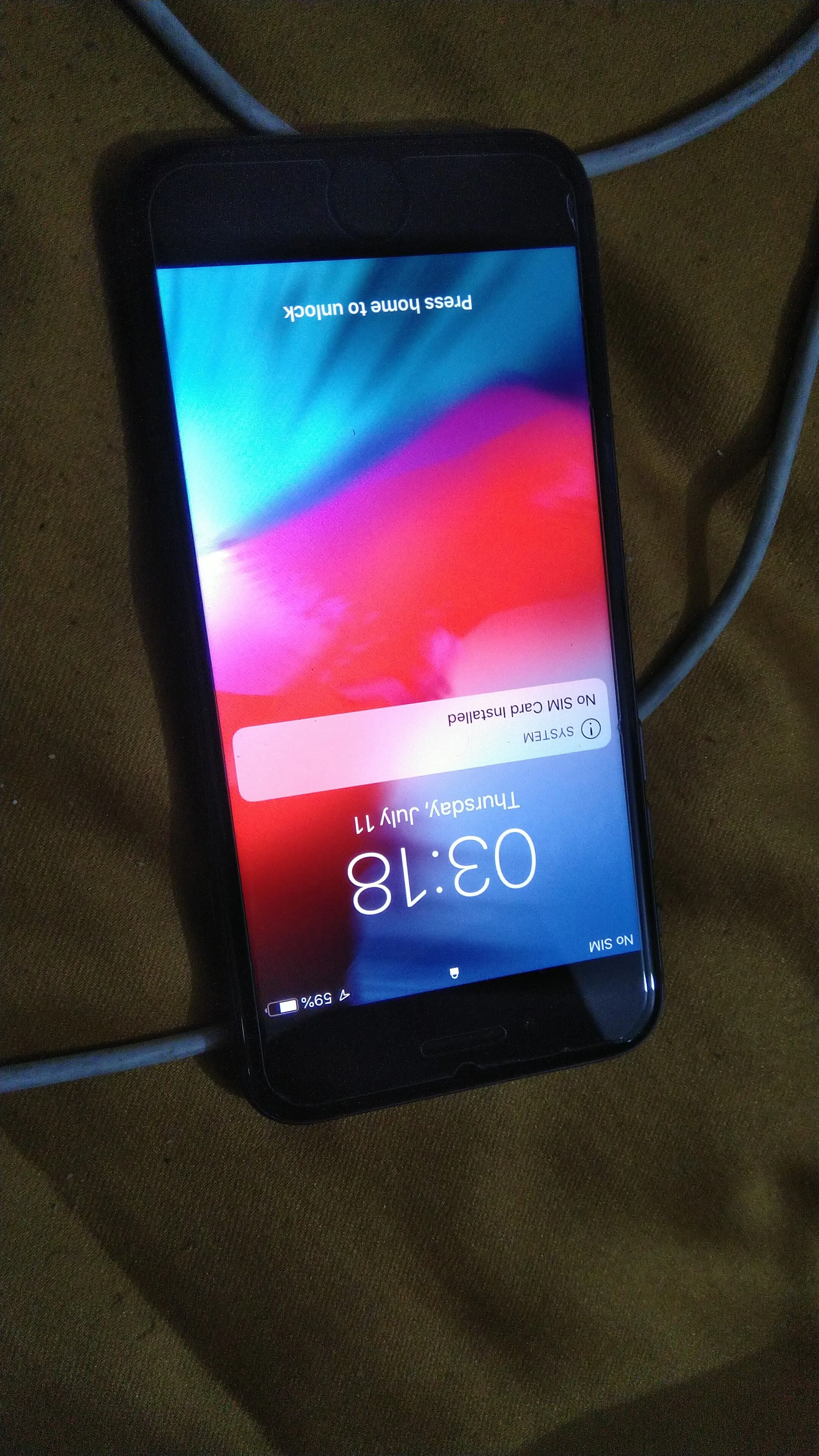 iPhone 8 64 GB black  pta non approved - photo 1