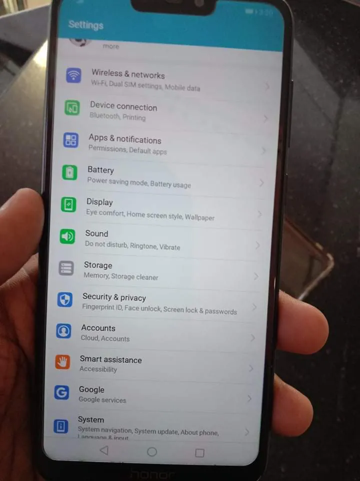 Honor 8c mobile for sale - photo 1