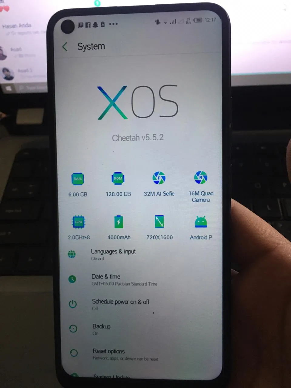 Infinix S5 (6/128gb) midnight blue - photo 1