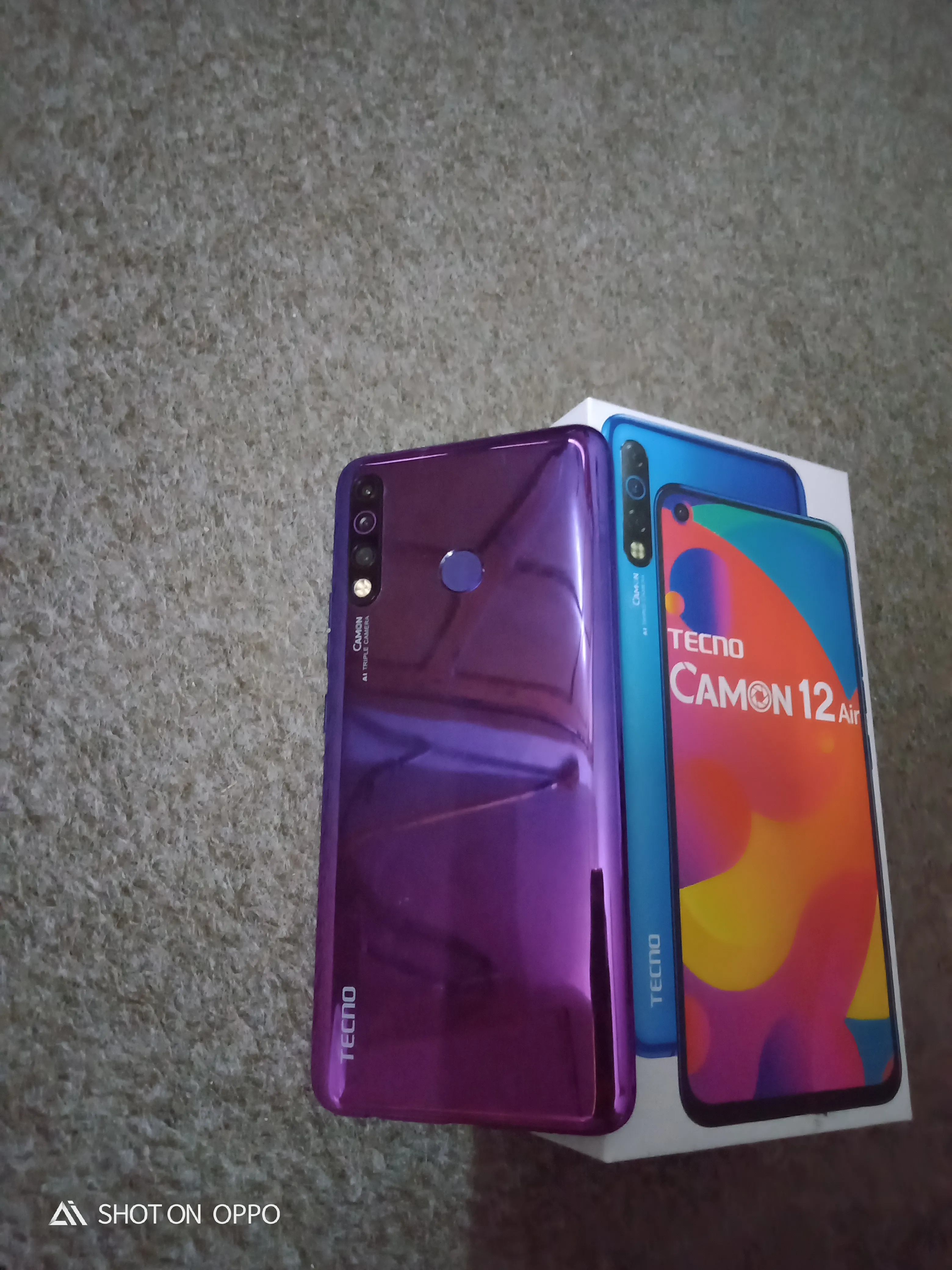tecno camon 12 air in warranty brand new - photo 1