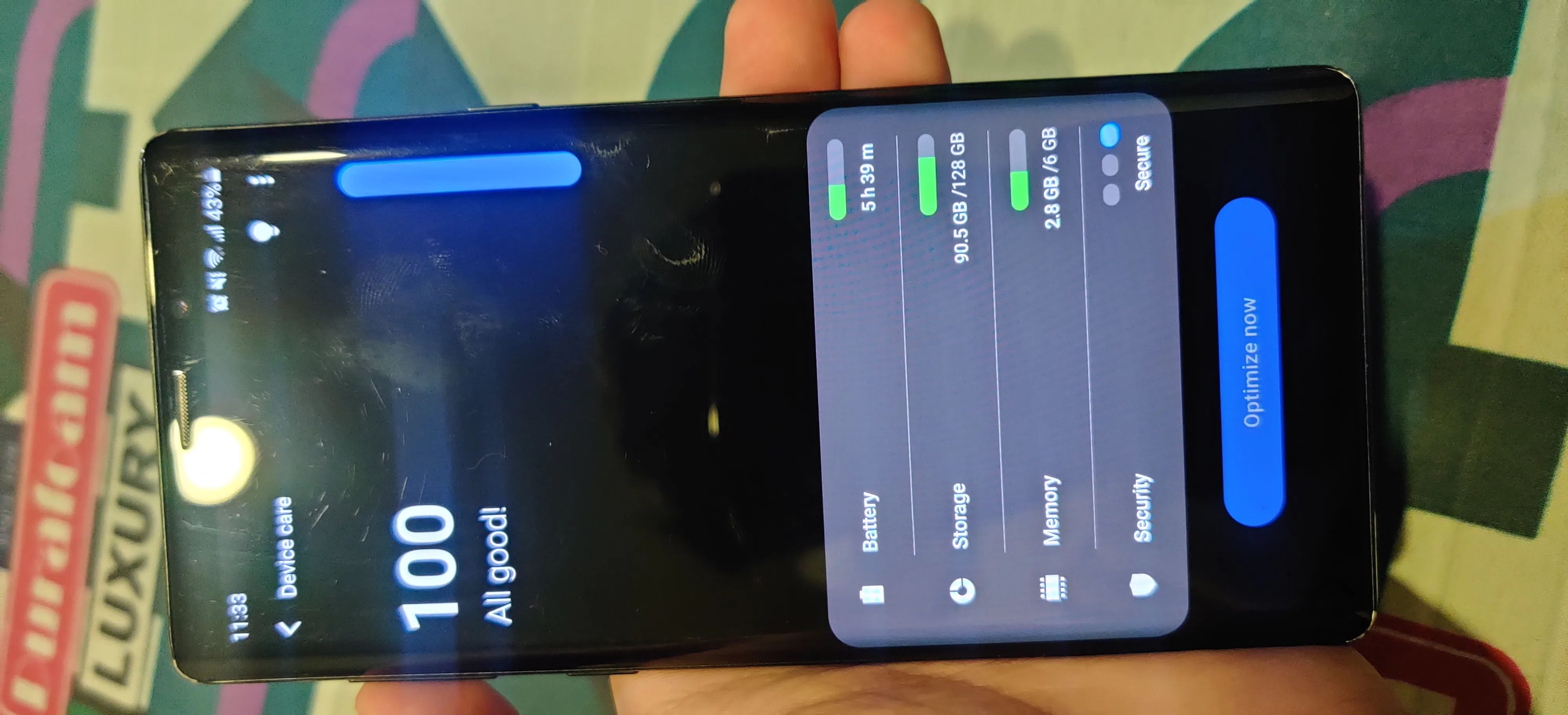 Samsung Galaxy Note 9 F model - photo 1