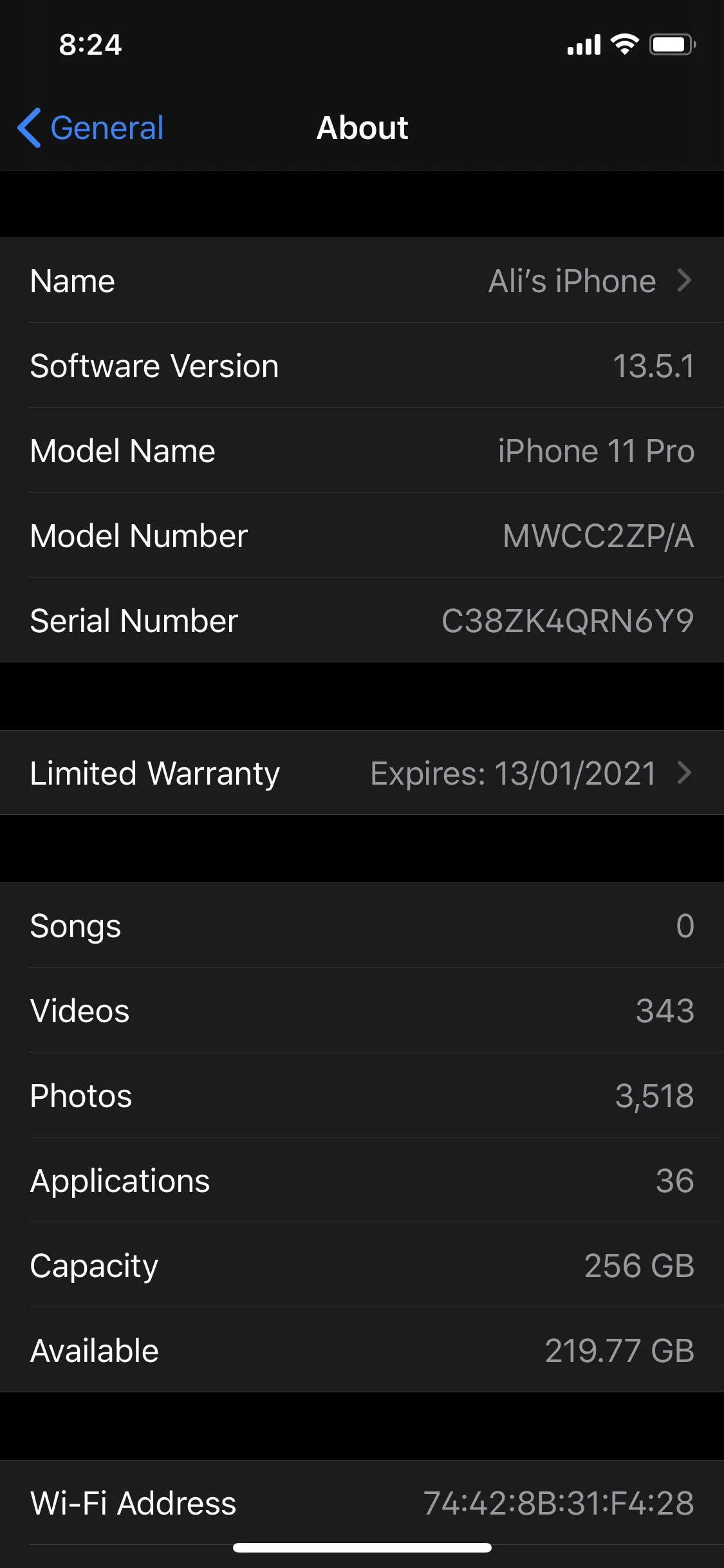 iPhone 11 Pro 256GB 10/10 PTA - photo 2