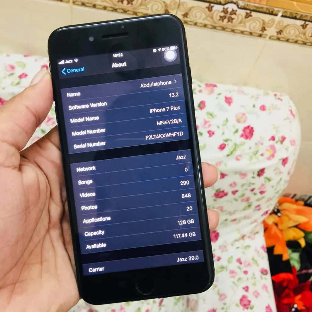 Iphone 7 plus 128 gb 10/10 - photo 1