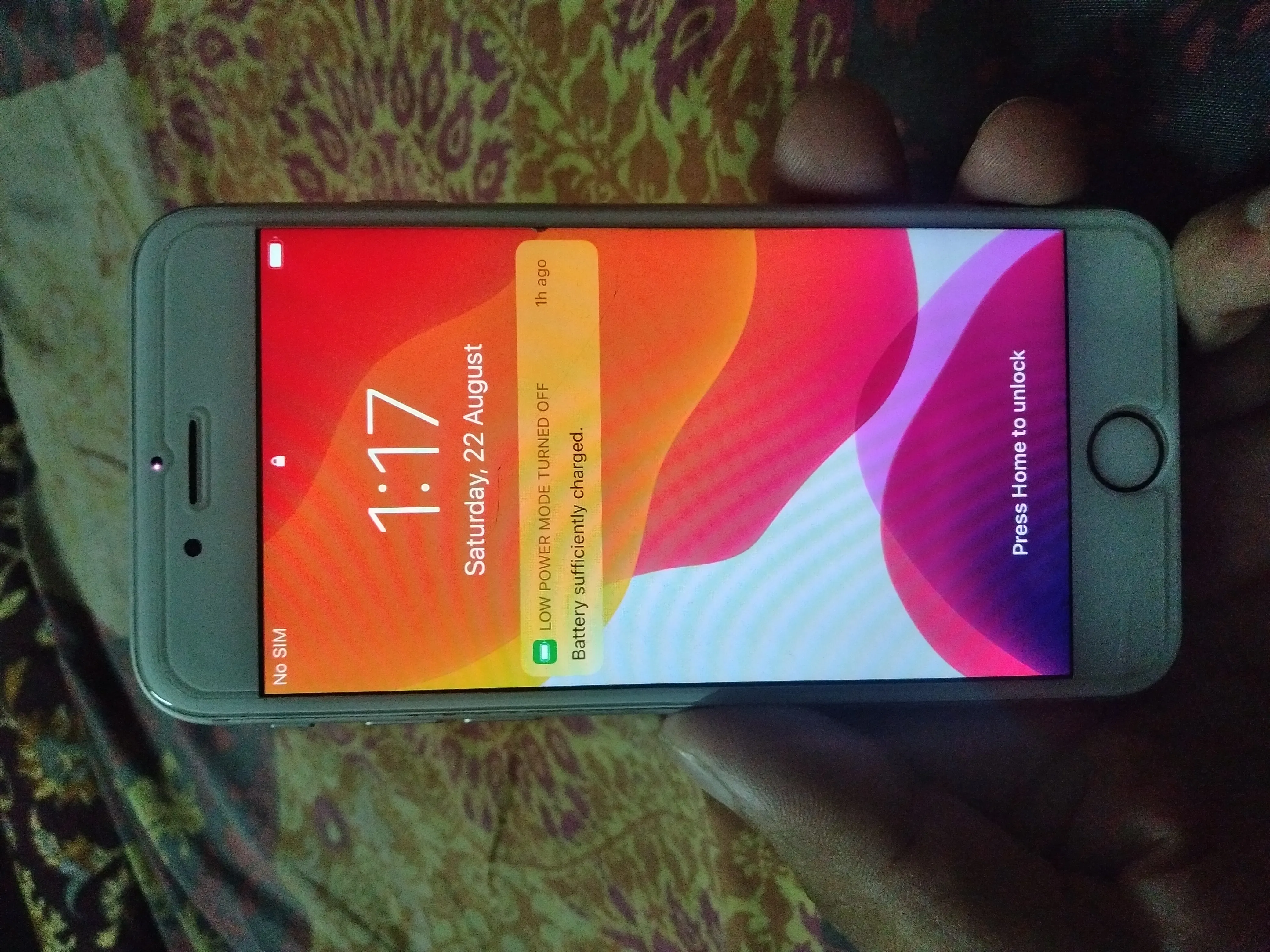 IPHONE 6S SILVER 16GB - photo 1