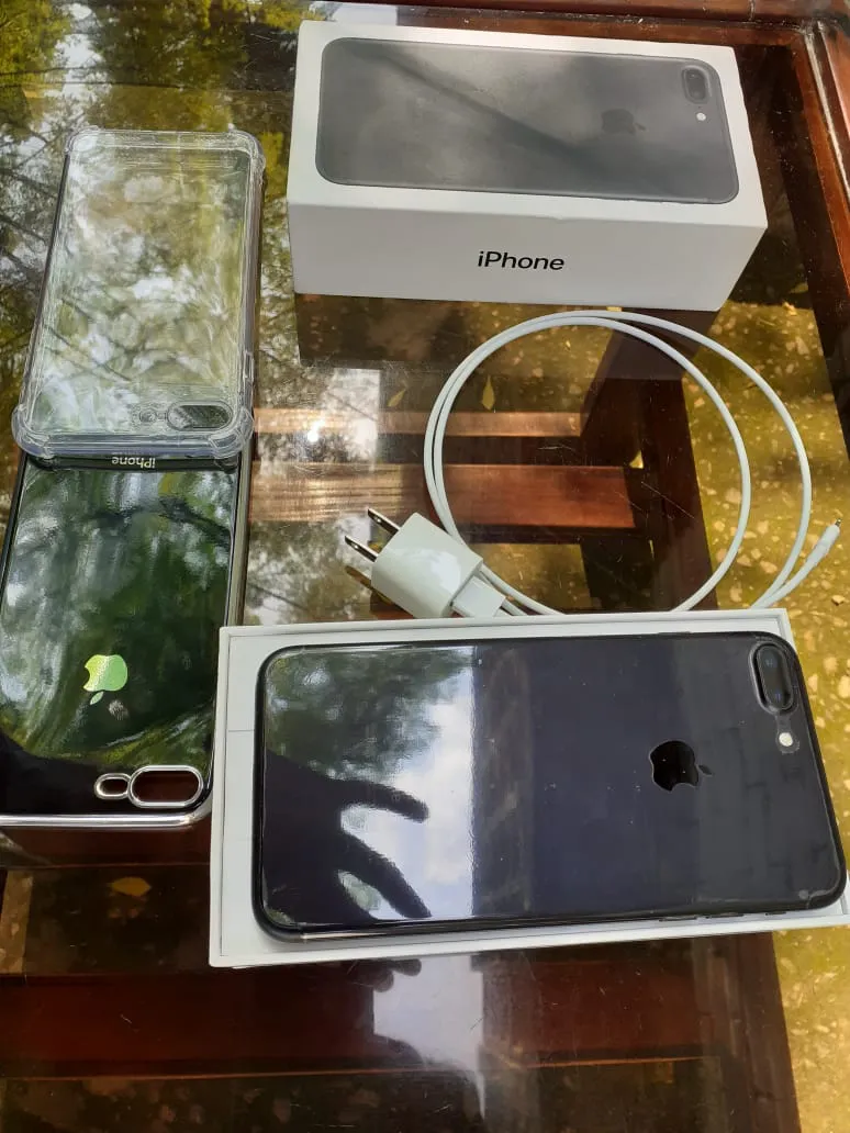 Iphone 7plus mate black 256gb - photo 1