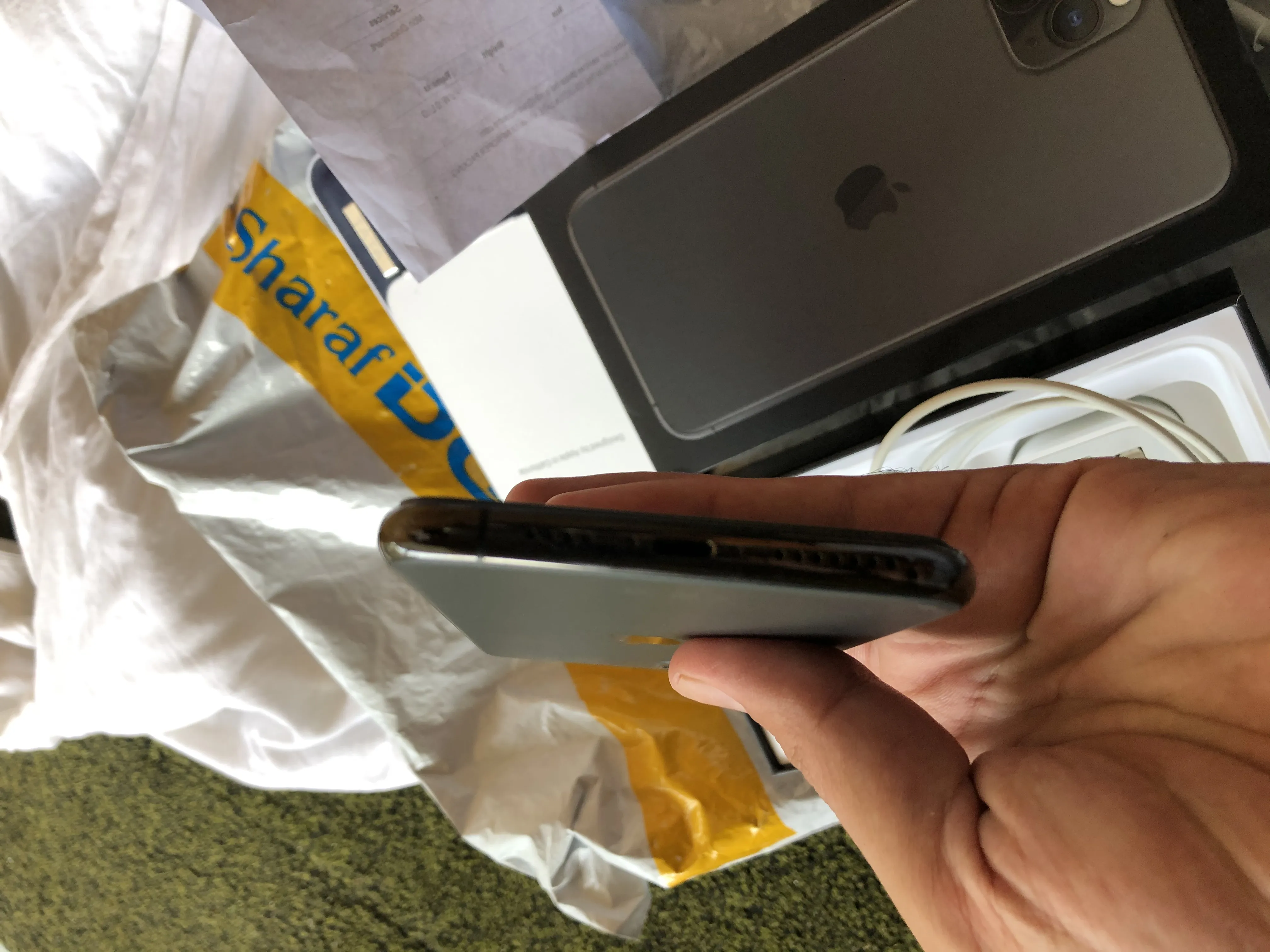 I phone pro max 64 gb dual sim colour grey - photo 3