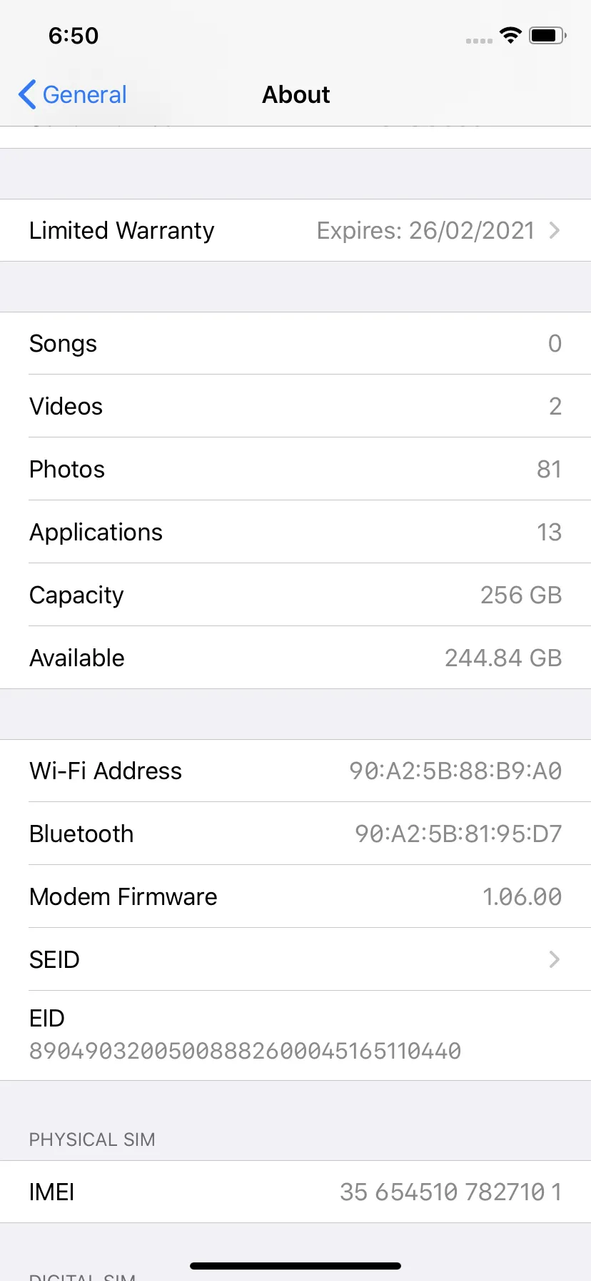 iphone 11 256gb (JV) NON PTA with box - photo 3