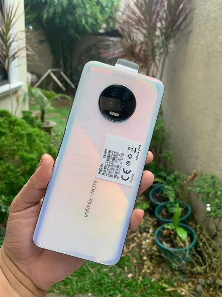 Infinix note 7 6gb white color - photo 1