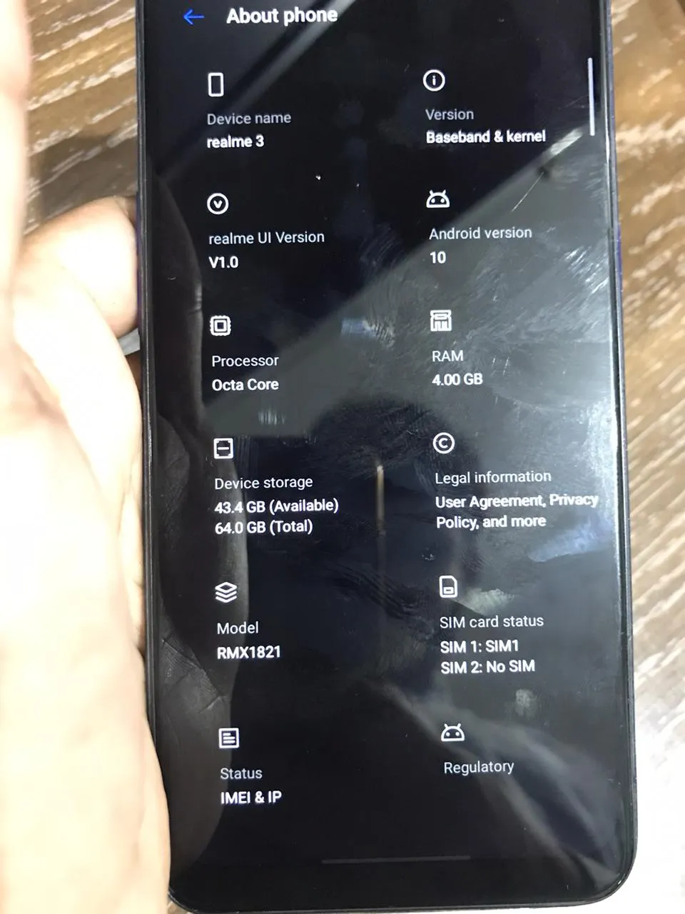 Realme 3(4/64GB) lush condition - photo 1