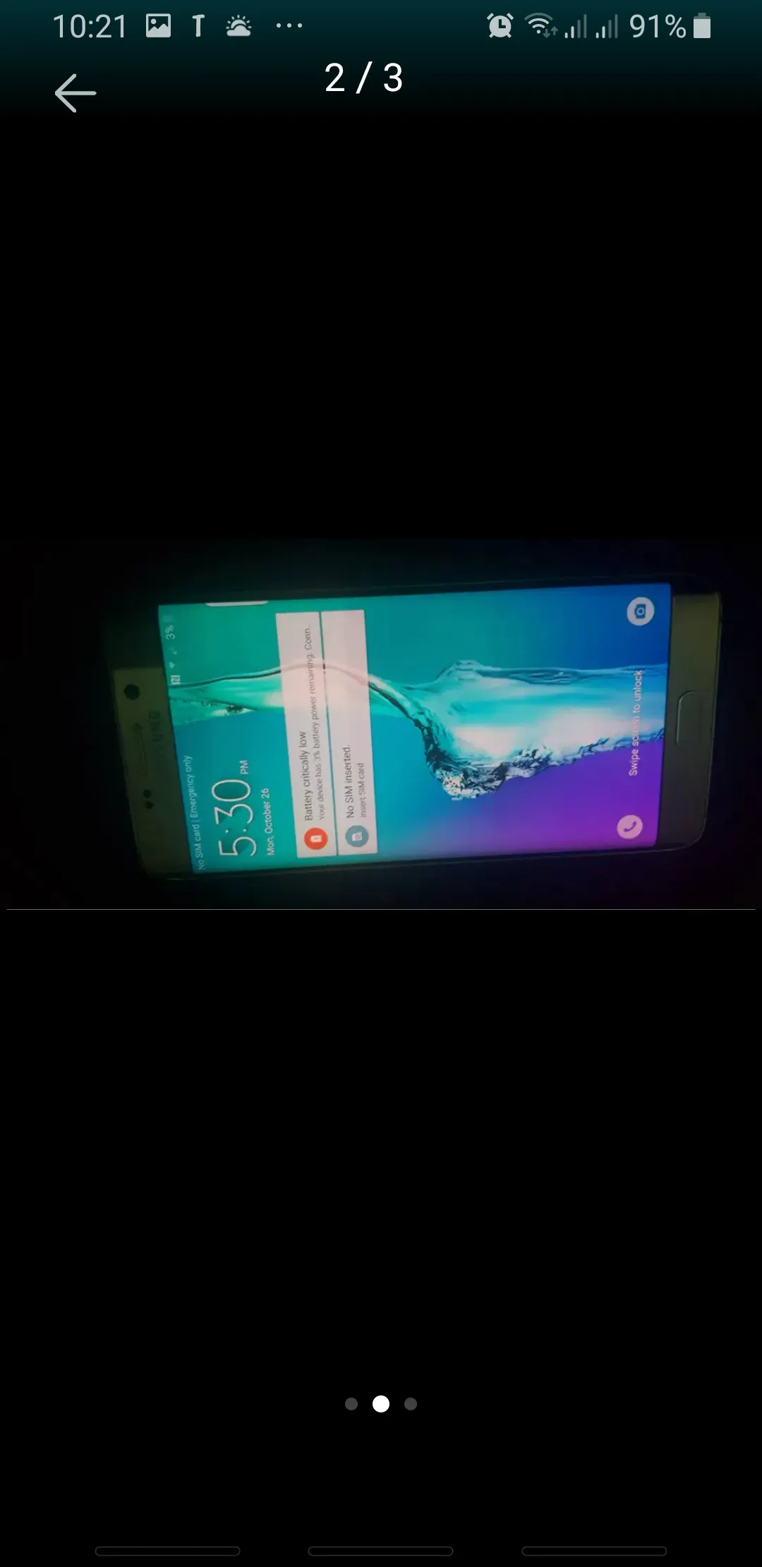 Samsung Galaxy  s6 edge - photo 1