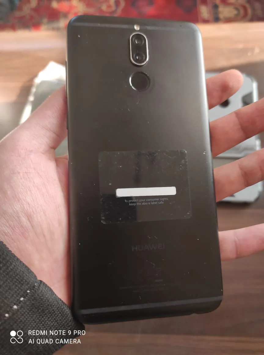 Huawei mate 10 lite black color - photo 2