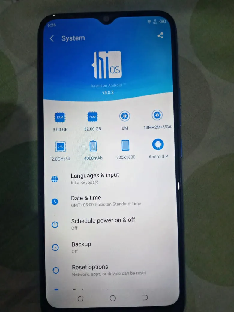 TECNO SPARK 4 3/32 GB Complete box with original charger and handfree - photo 2