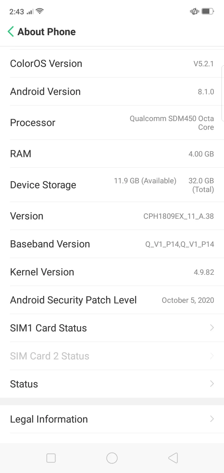 OPPO A5 - photo 3
