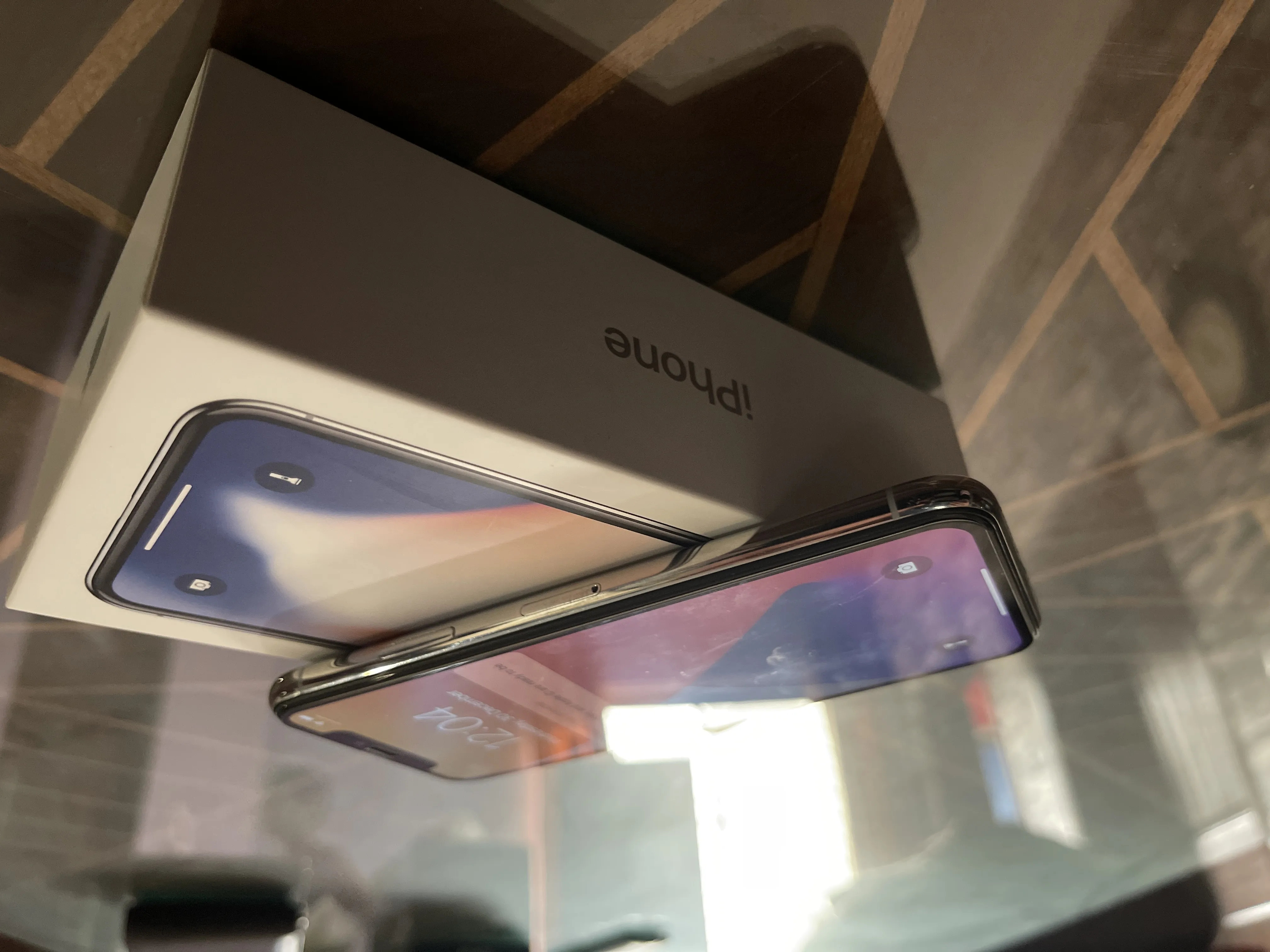 iPhone X 256GB Silver - photo 1