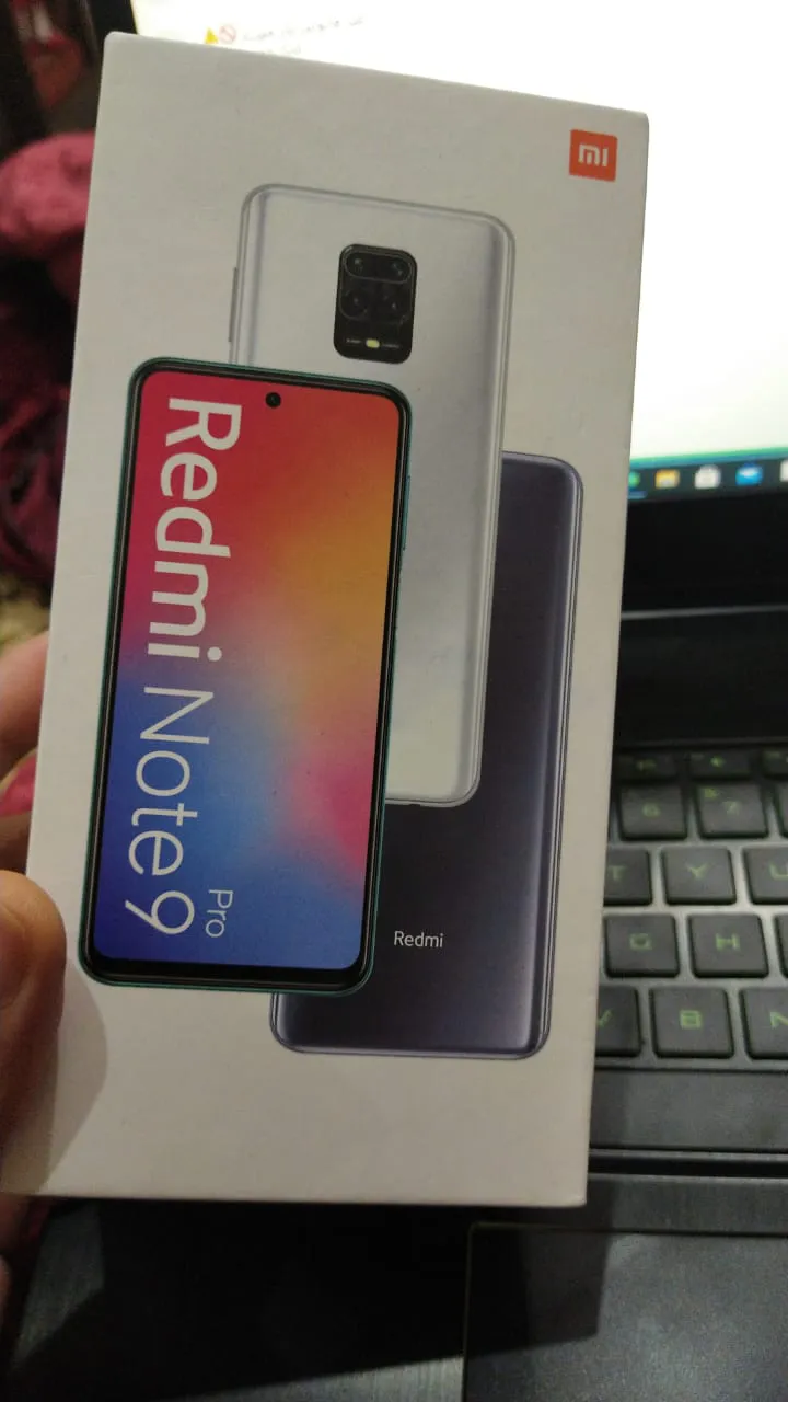 redmi note 9 pro glacier white - photo 3