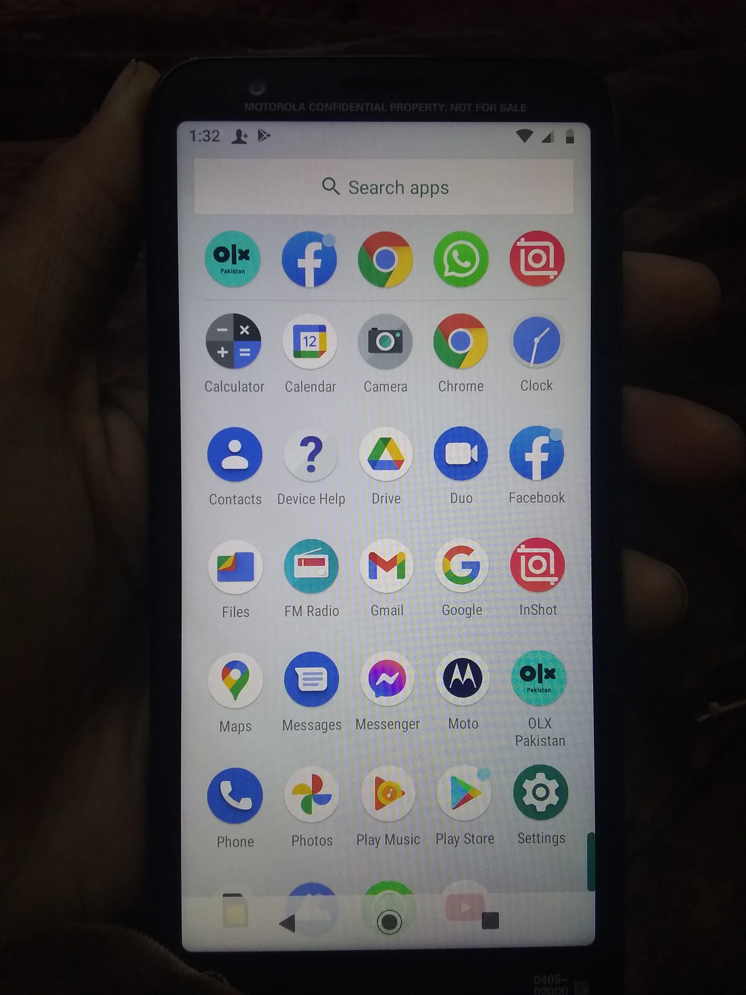 Moto e6 fresh kit no fault single Sim pta approve 2/16 gb - photo 1