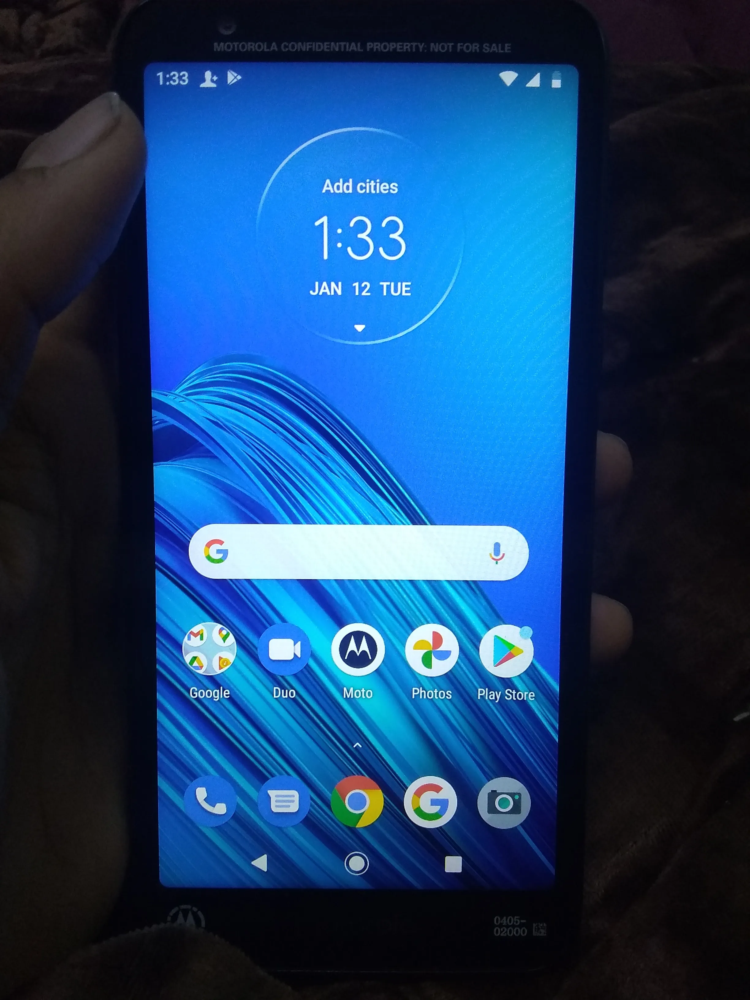 Moto e6 fresh kit no fault single Sim pta approve 2/16 gb - photo 1