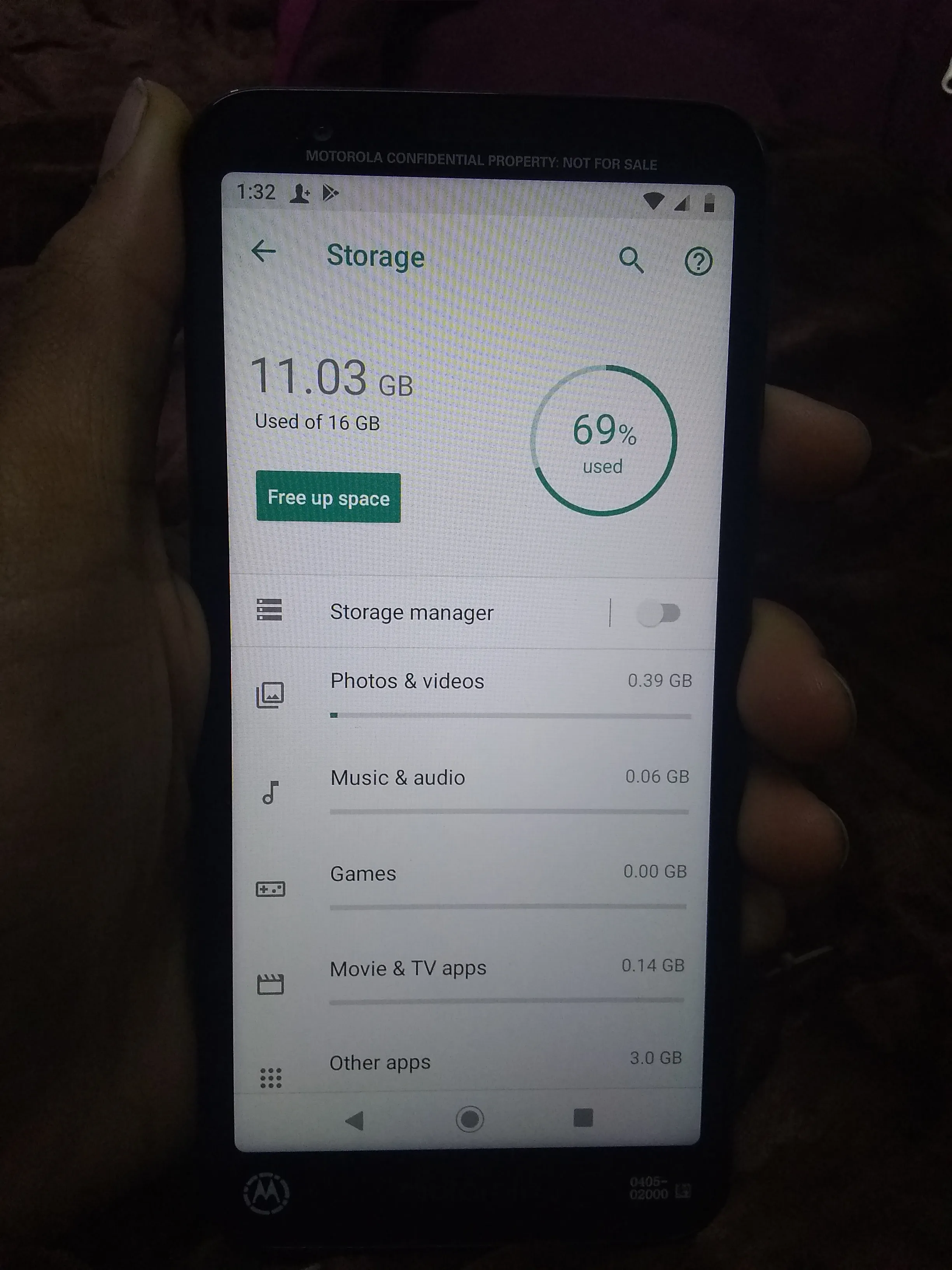 Moto e6 fresh kit no fault single Sim pta approve 2/16 gb - photo 2