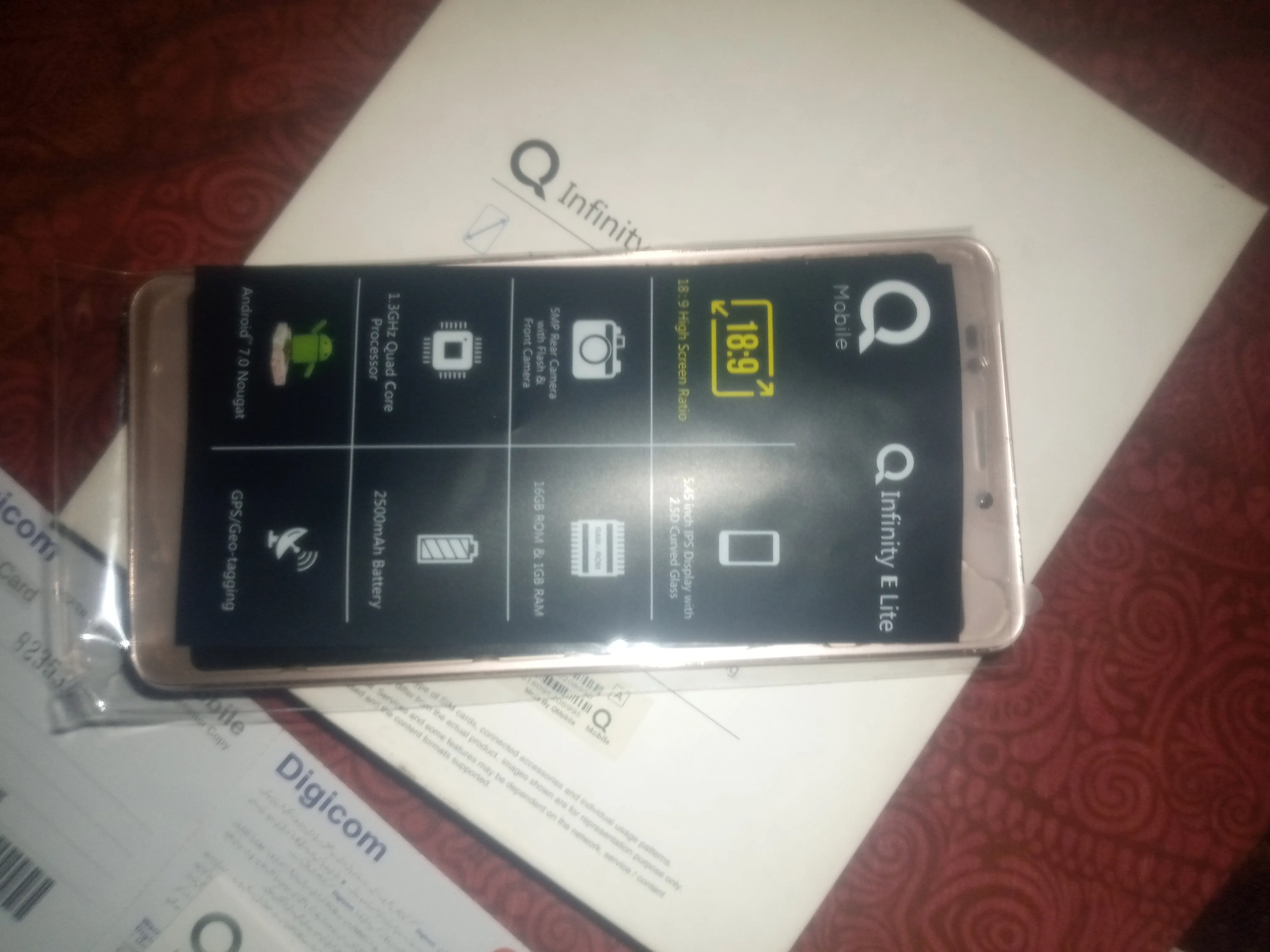 Qmobile infinity e lite - photo 1