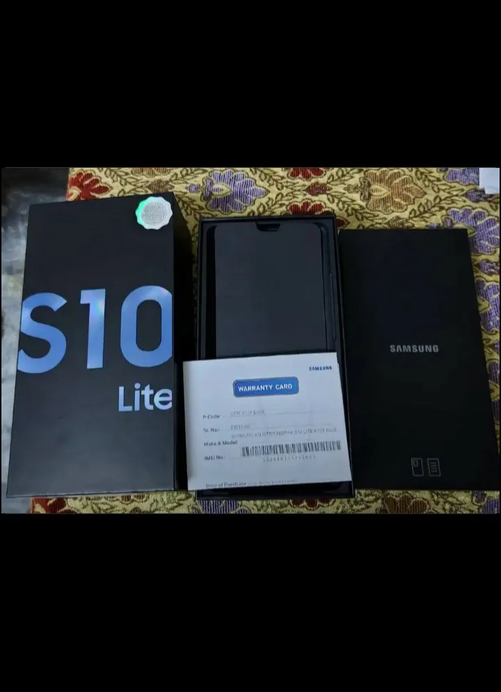 Samsung Galaxy S10 Lite New with Box in warranty