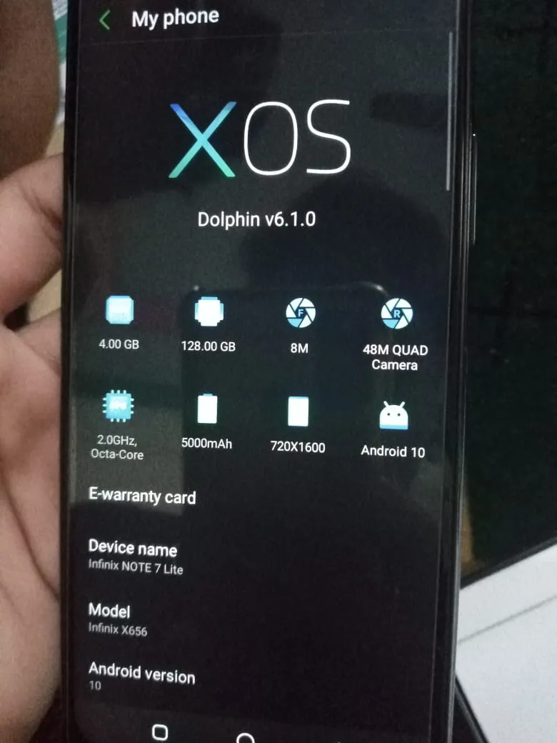 Infinix Note 7 Lite 4GB ram / 128GB rom 48M camera - photo 2