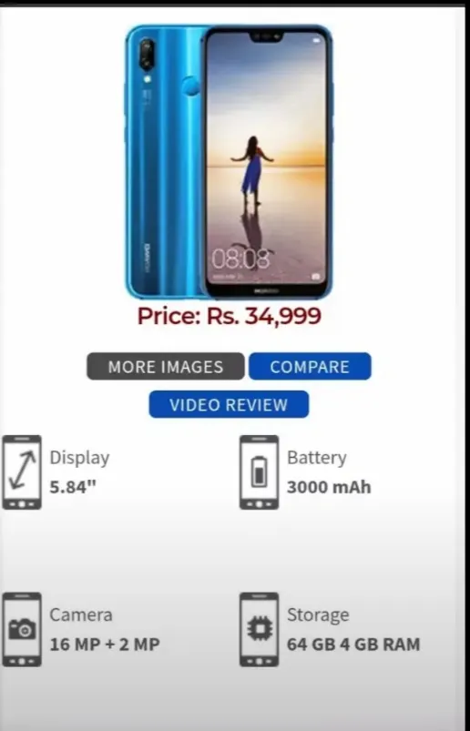 Huawei p20 lite