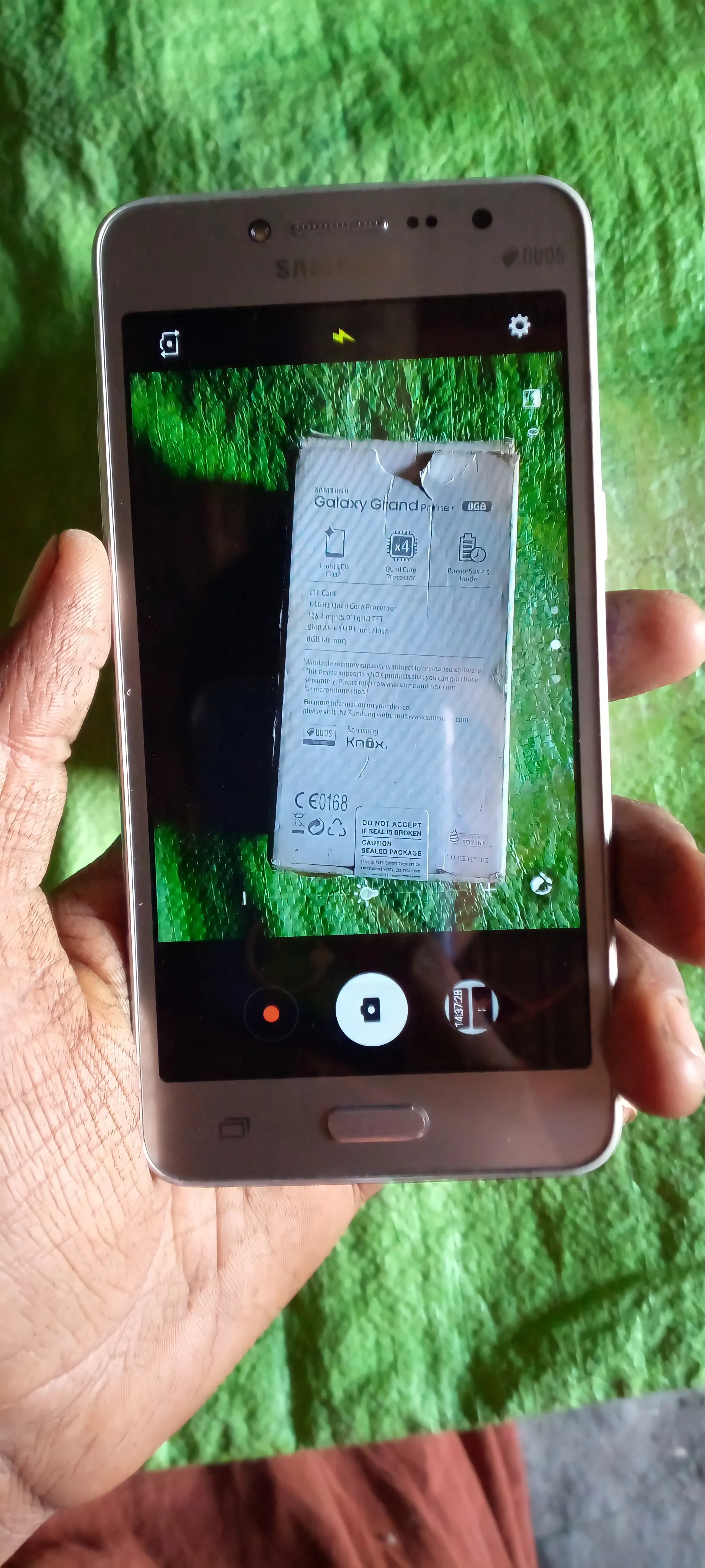 pta approved condition good used mobile Galaxy Grand Prime Plus - photo 1