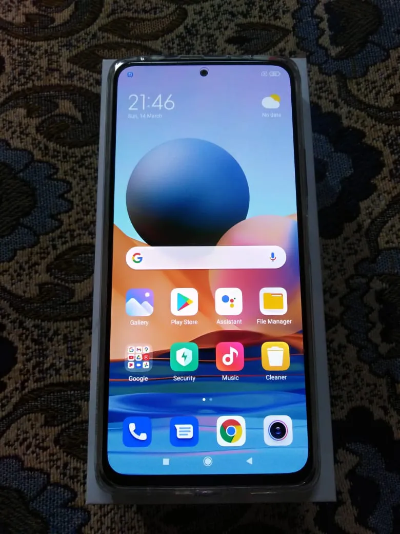 Redmi Note 10 pro Glacier Blue 6/128 gb and 1 year warranty - photo 1