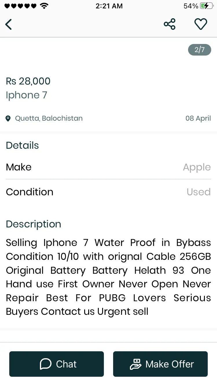 iphone 7 256 GB - photo 1