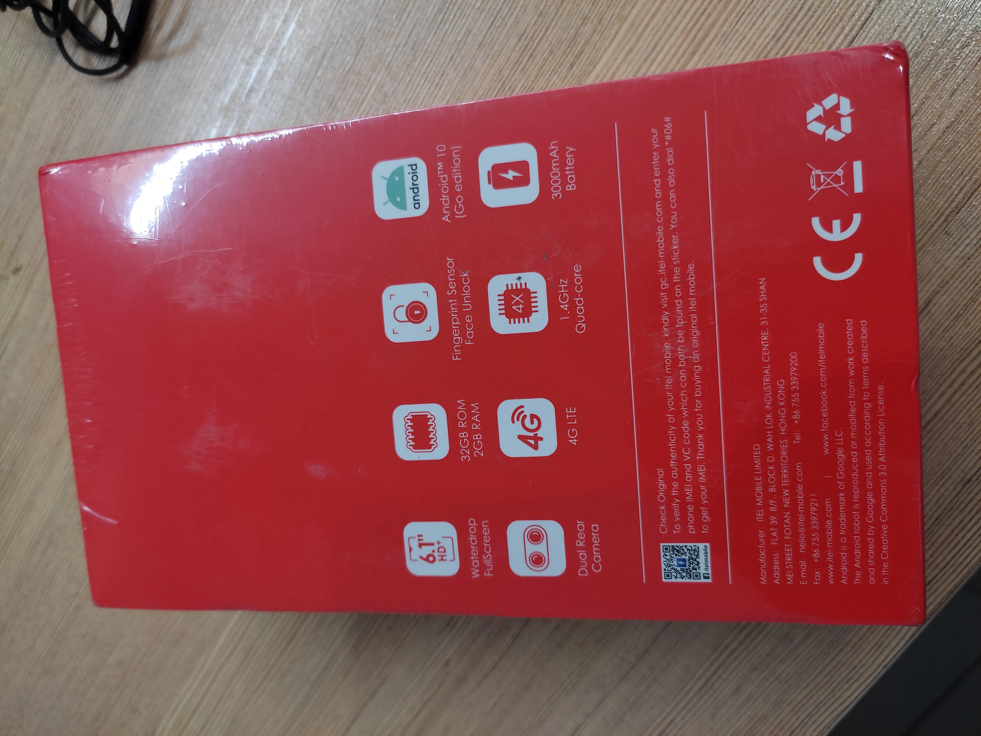 Itel A48 Box Pack New - photo 1