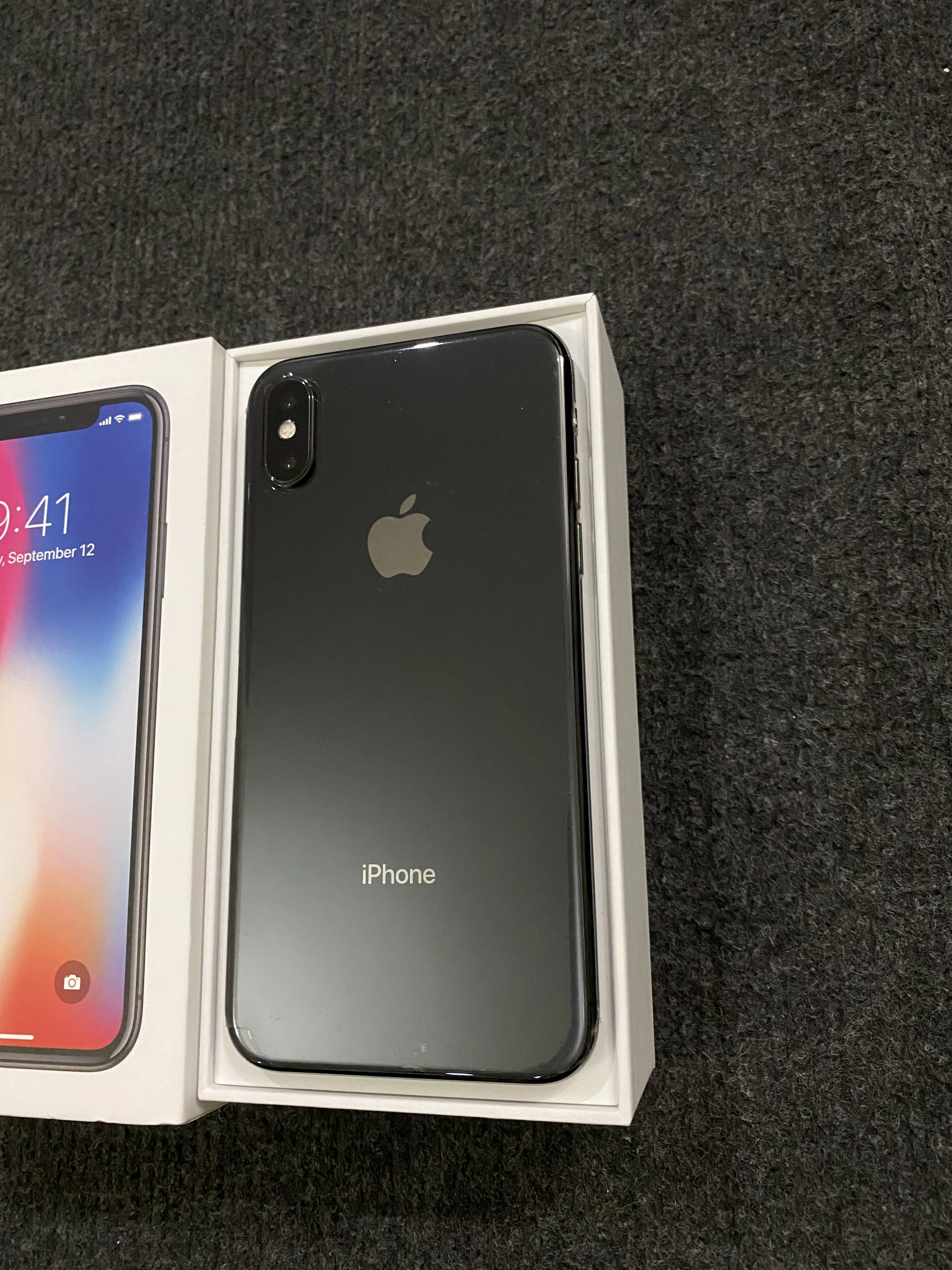 iPhone X 64 GB Space Gray - photo 1