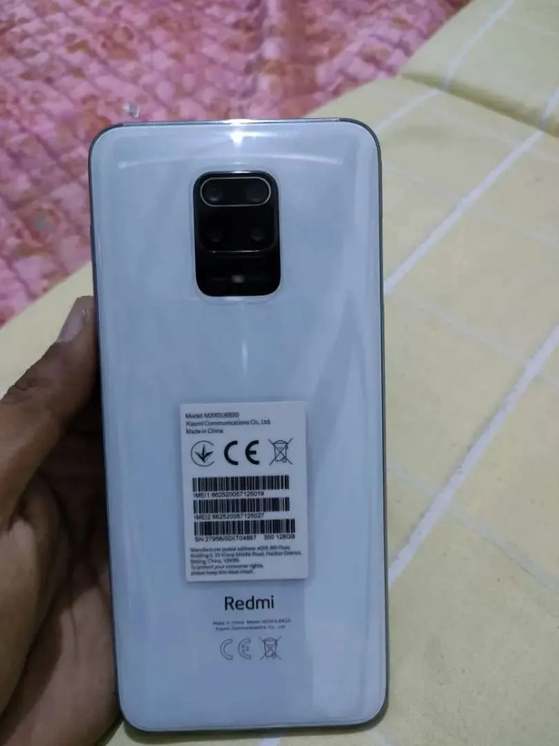 Redmi note 9 pro 6 gb/128 gb with warranty - photo 1