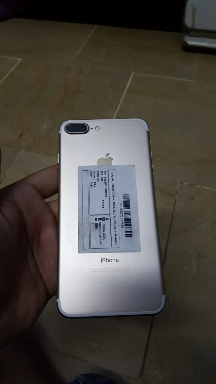 IPhone 7 plus 256gb Pta approved