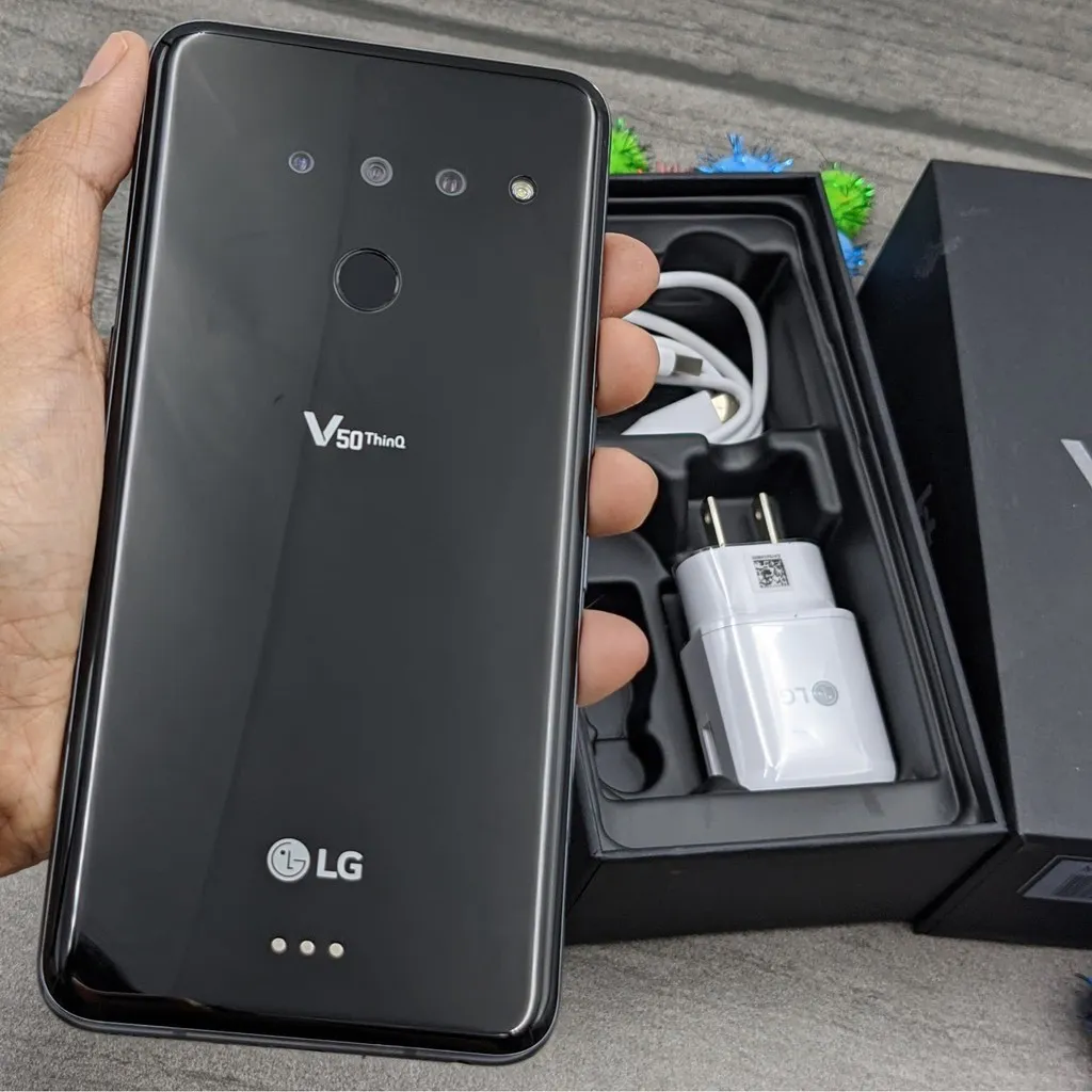 Lg V50 5G full box 10/10 - photo 1