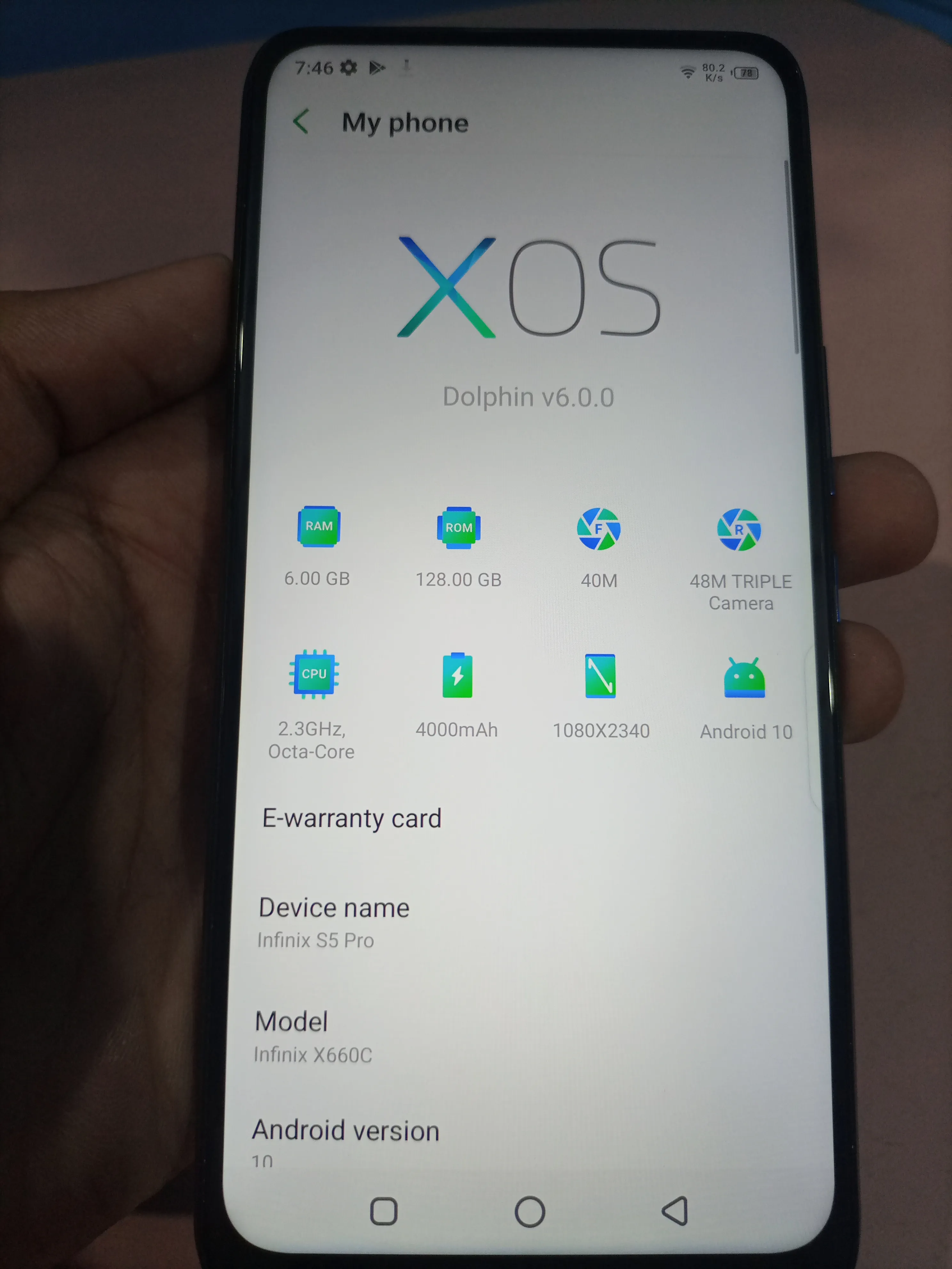 Infinix S5pro 6/128 - photo 3