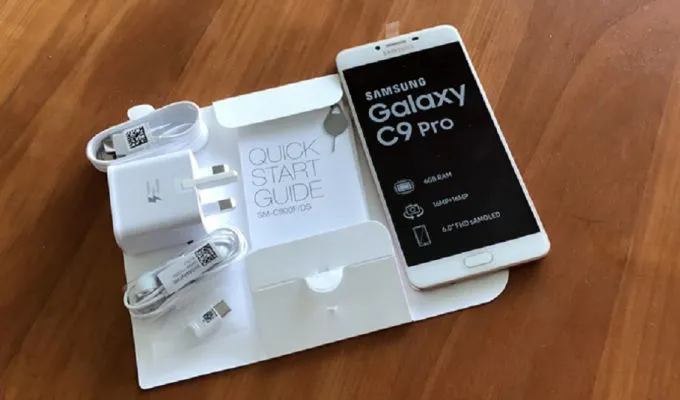 samsung galaxy C9 pro box pack 6gb/64gb - photo 1