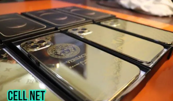 Iphone 12 pro max gold plated clone - photo 2