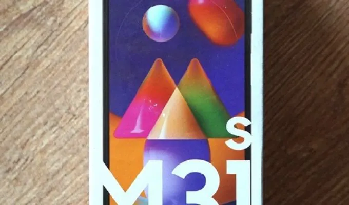 samsung galaxy M31s 6gb/128gb pin packed - photo 1