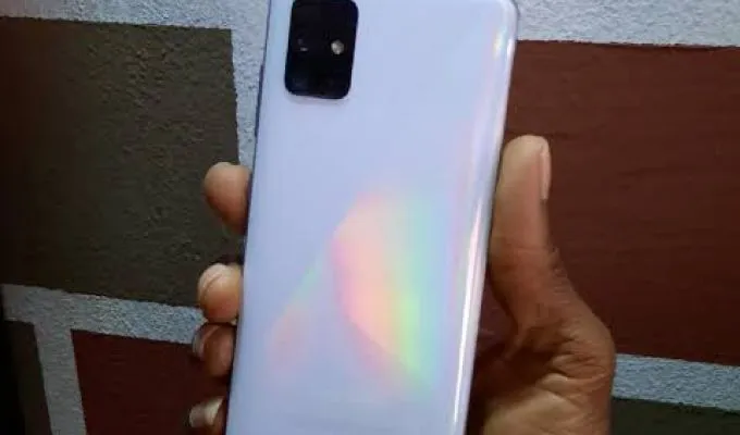 Galaxy A51 White 10/10 lush condition for sale - photo 1