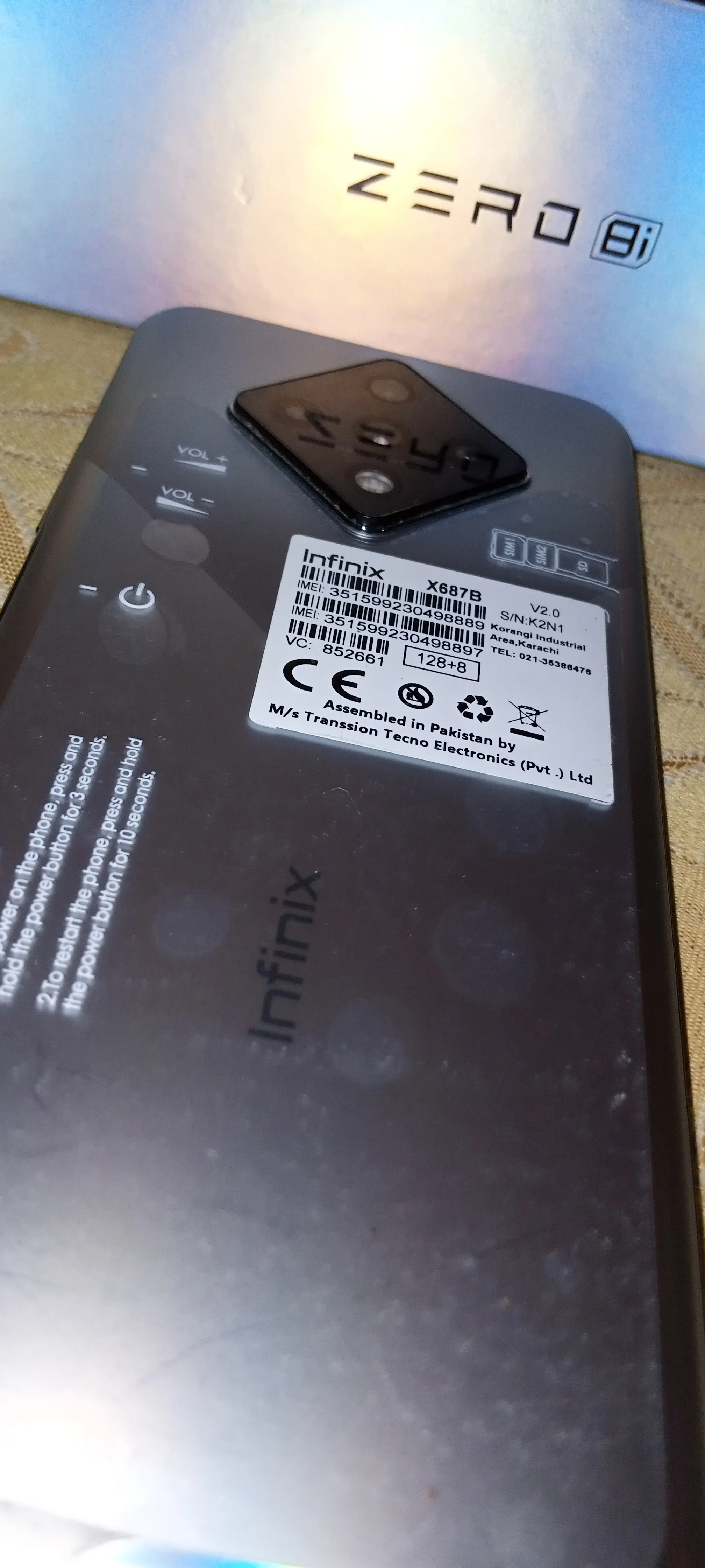 Infinix zero 8i  - photo 1